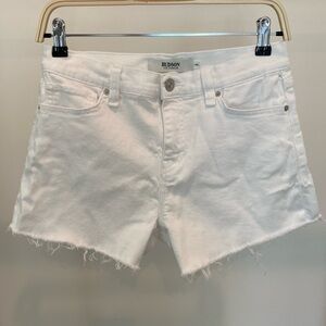 Hudson Jeans Gemma Mid rise denim shorts - Sz 26 White